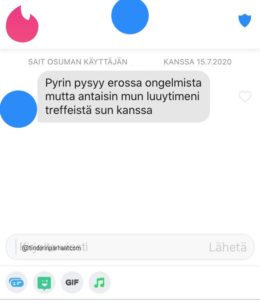 erossa ongelmista