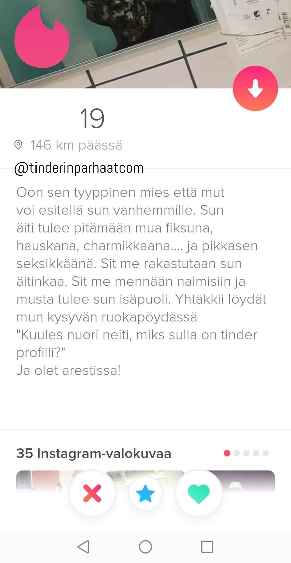 arestiTINDER