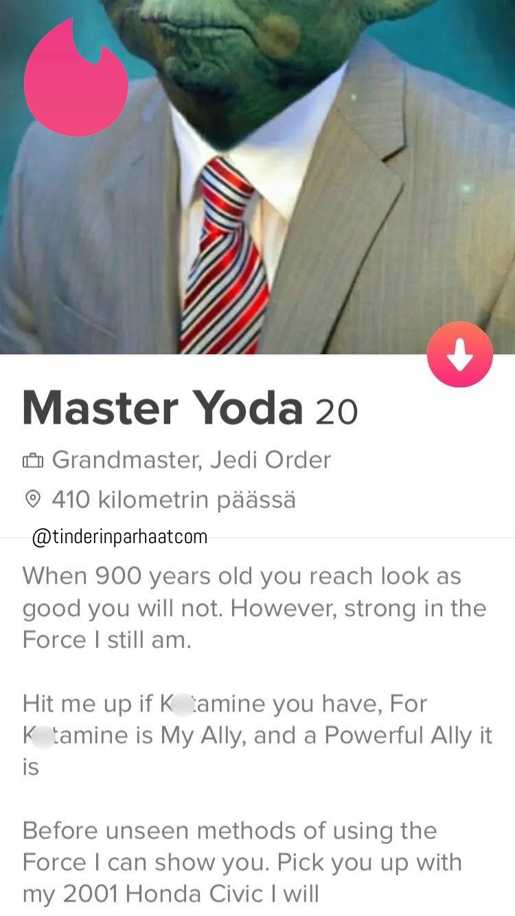 yodaTINDERprofiilit