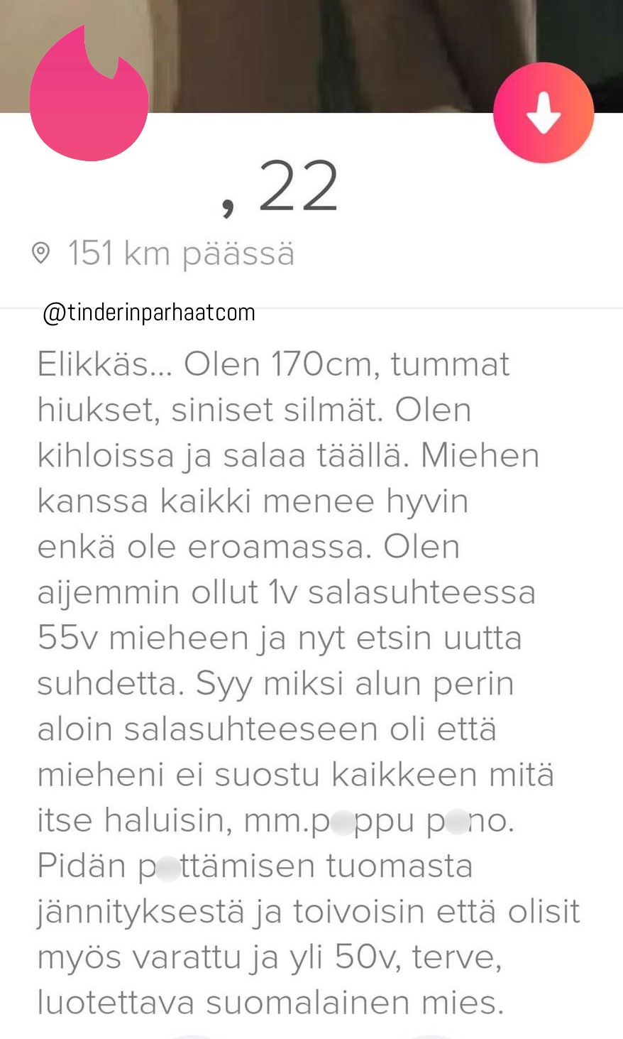 pettääTINDERprofiilit