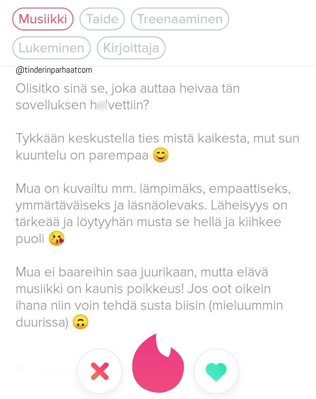 biisiTINDERprofiilit