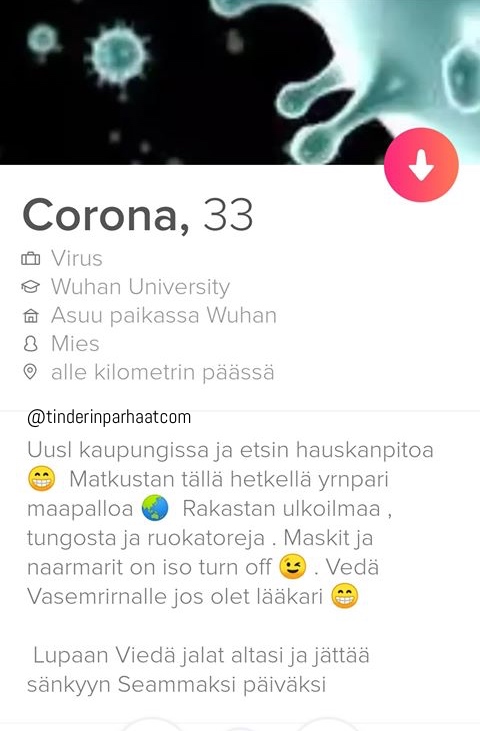 coronaTINDER