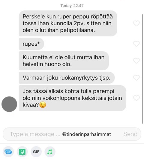 vatsaröpöTINDER