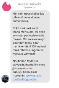 ingmariiniTINDERparhaat