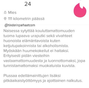 nainensytyttääTINDERparhaat