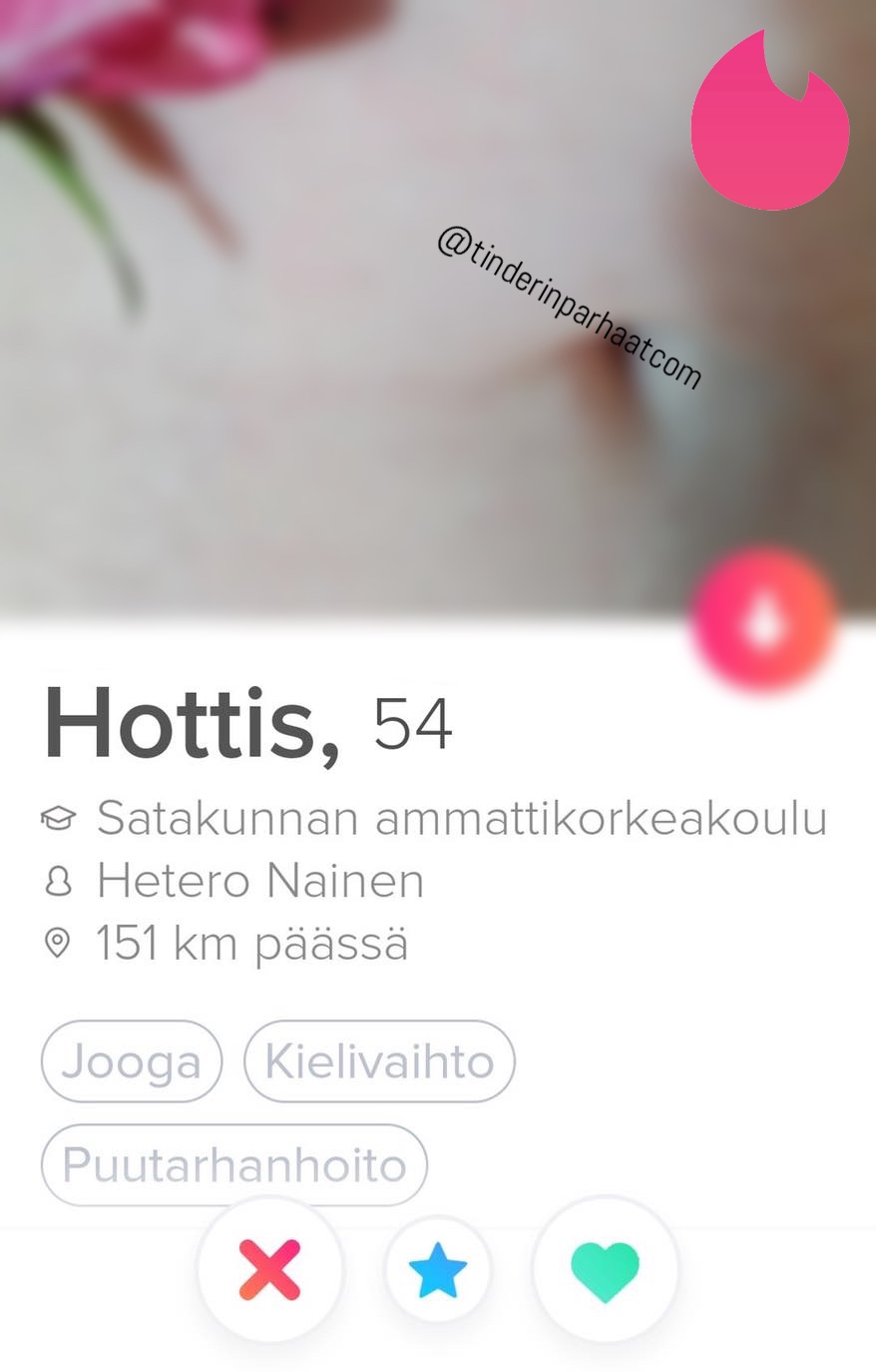 puutarhaTINDERprofiilit