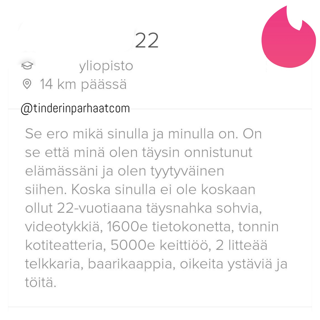 onnistunutelämäTINDERprofiilit2903