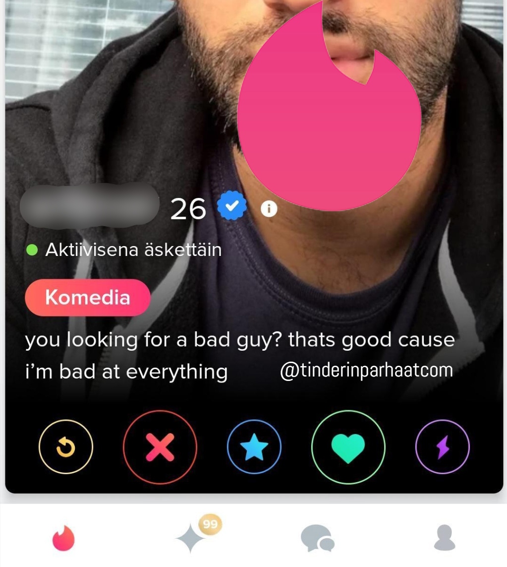 badguyTINDERprofiili1406