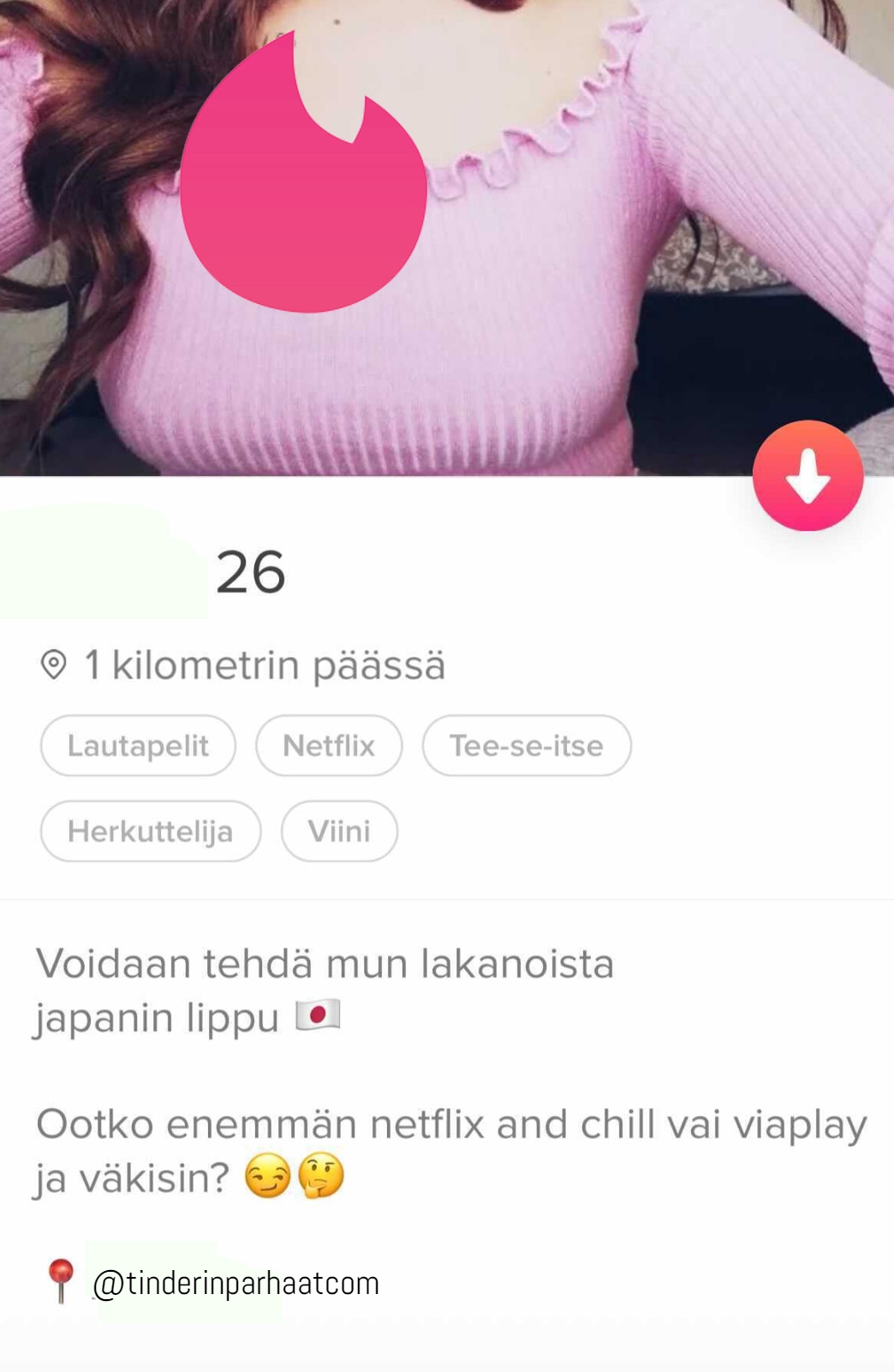 viaplayväkisinTINDERprofiili2806