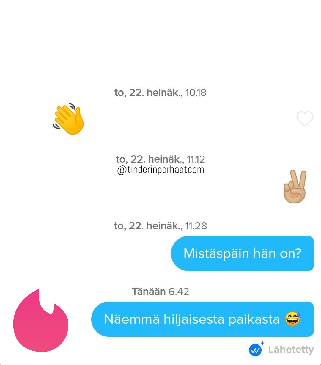 hiljaistaonTINDERK0408