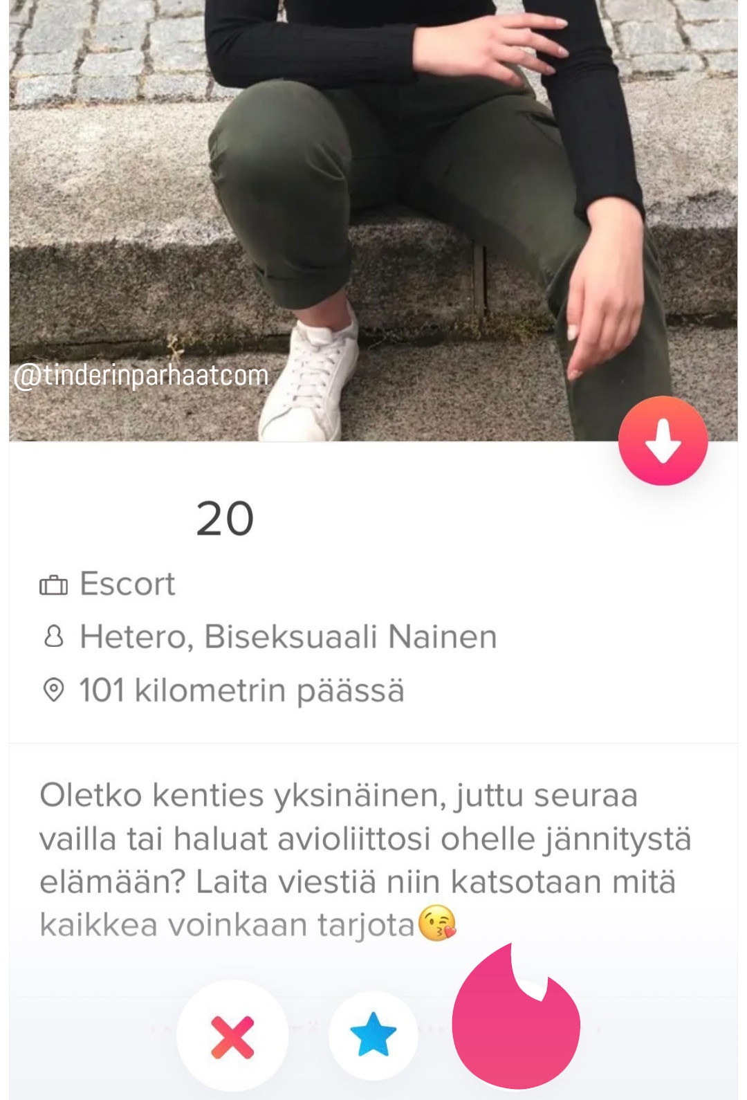 jännitystäelämäänTINDERprofiili1210