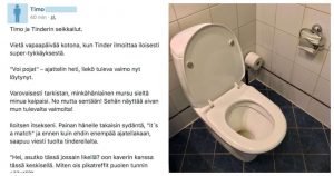 Feissarimokat: Timo kertoo uskomattoman deittikokemuksensa – nainen katosi vessaan Fb voi (1)